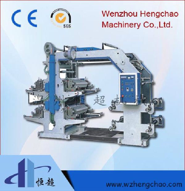 四色柔性凸版印刷機